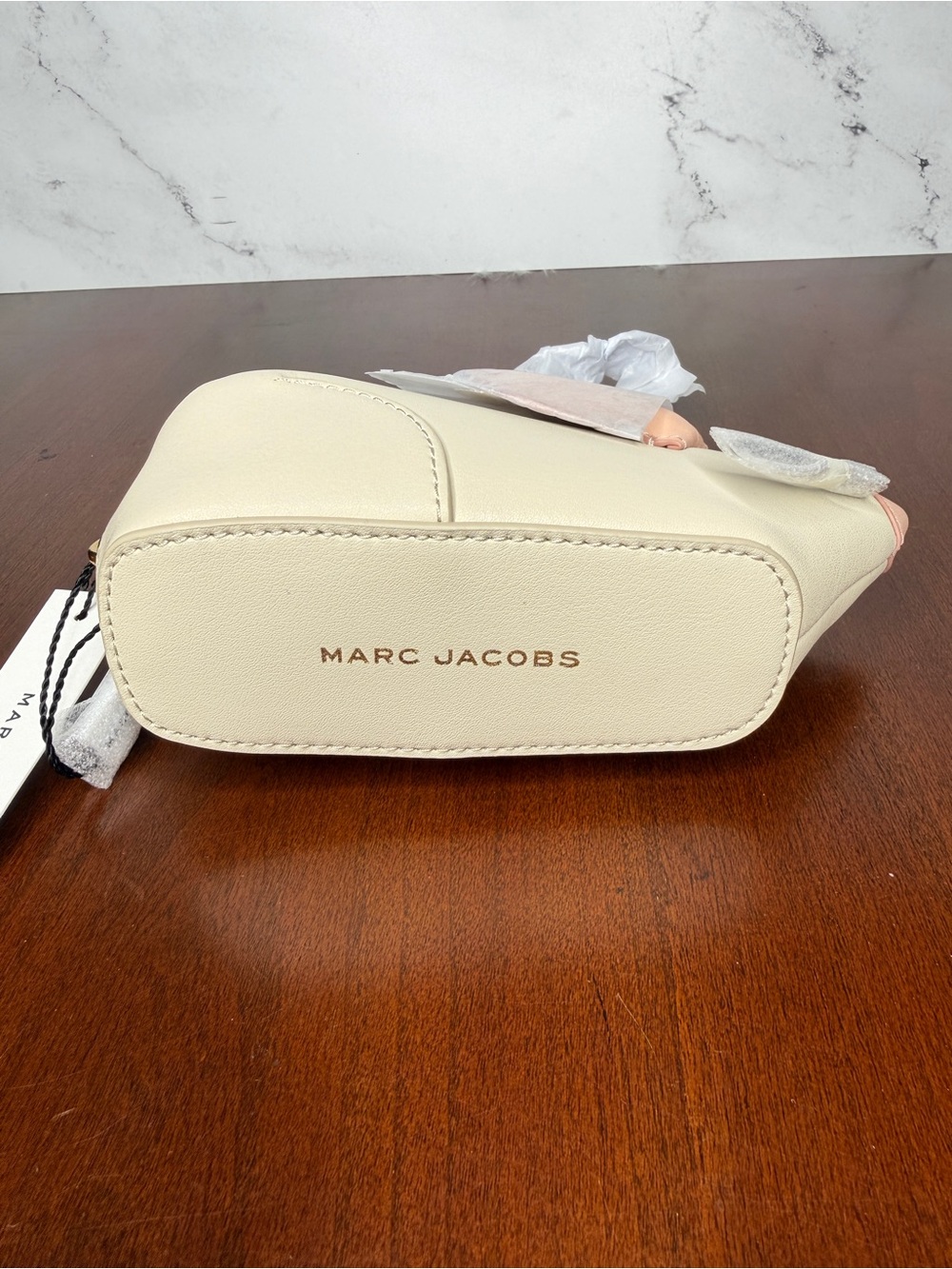 Marc Jacobs Mini Leather Mouse Wristlet - Discontinued And Hard To Find - Picture 3 of 6